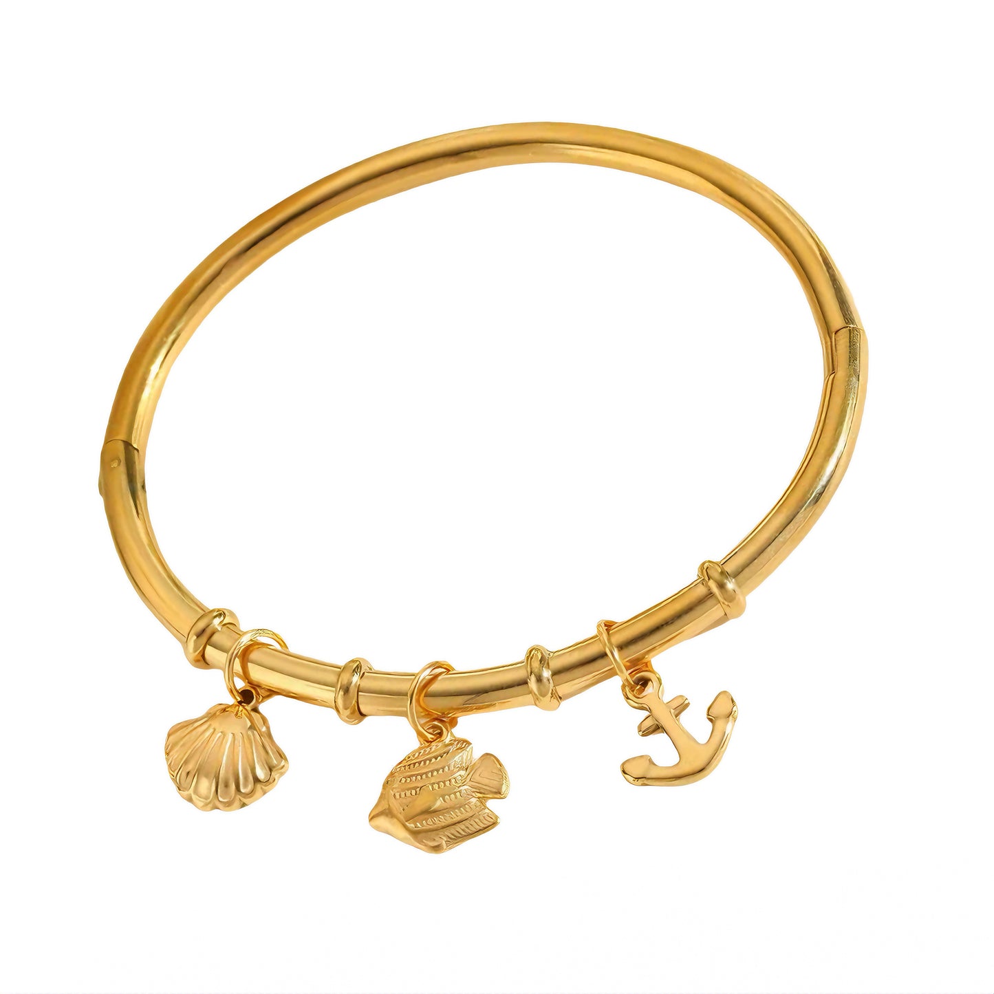 Summer - Bangle Charm Bracelet