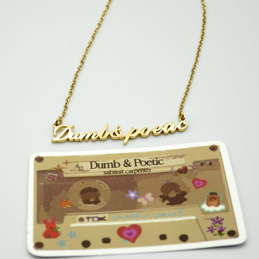 dumb & poetic (Hébe's Version)