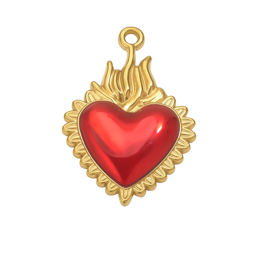 Showgirl's Flaming Heart