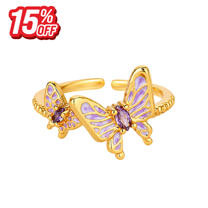 Speak Now - Butterfly Ring Adjustable