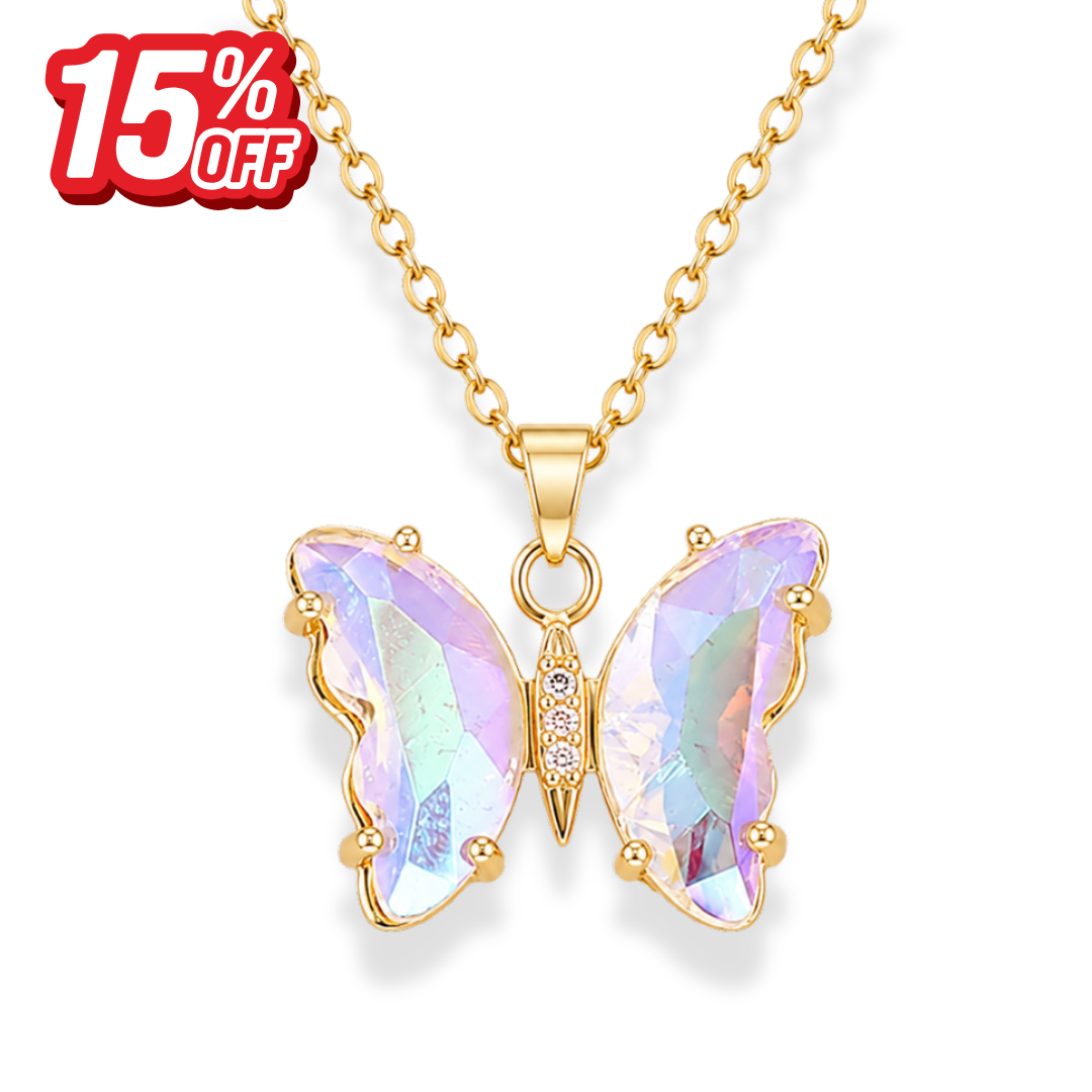 The "Miss Americana" Butterfly - Necklace