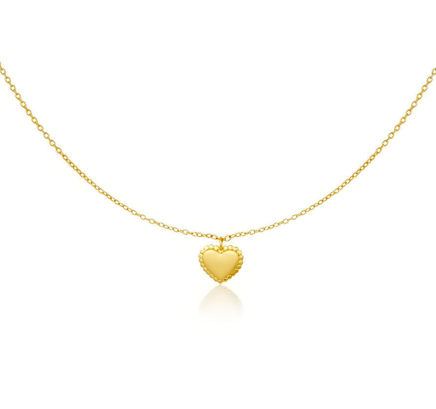 Gold Heart 925°