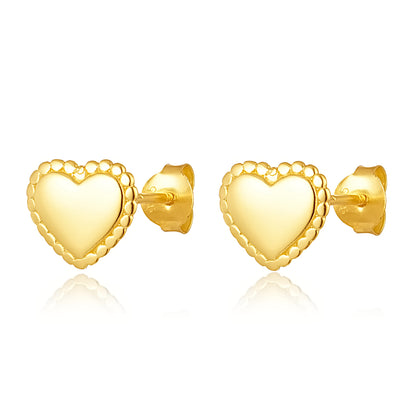 Gold Hearts 925°