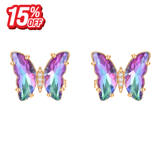 The "Enchanted" Butterfly - Earrings