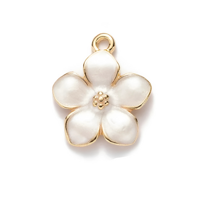 White Daisy Charm