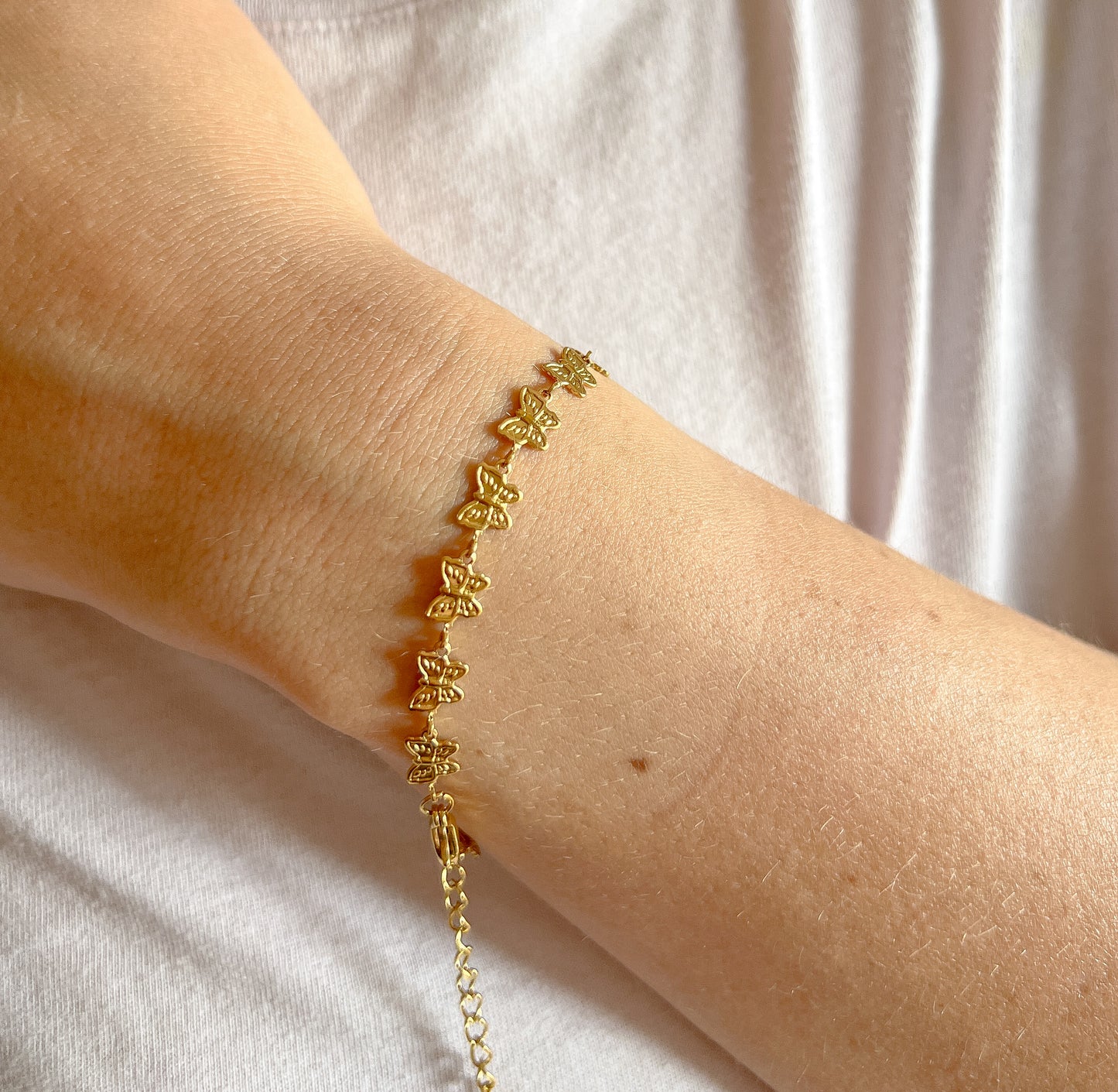 Debut Butterfly Necklace & Bracelet