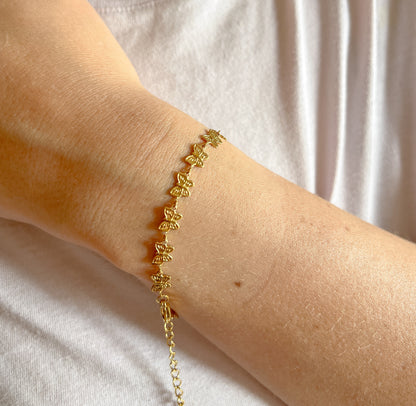 Debut Butterfly Necklace & Bracelet