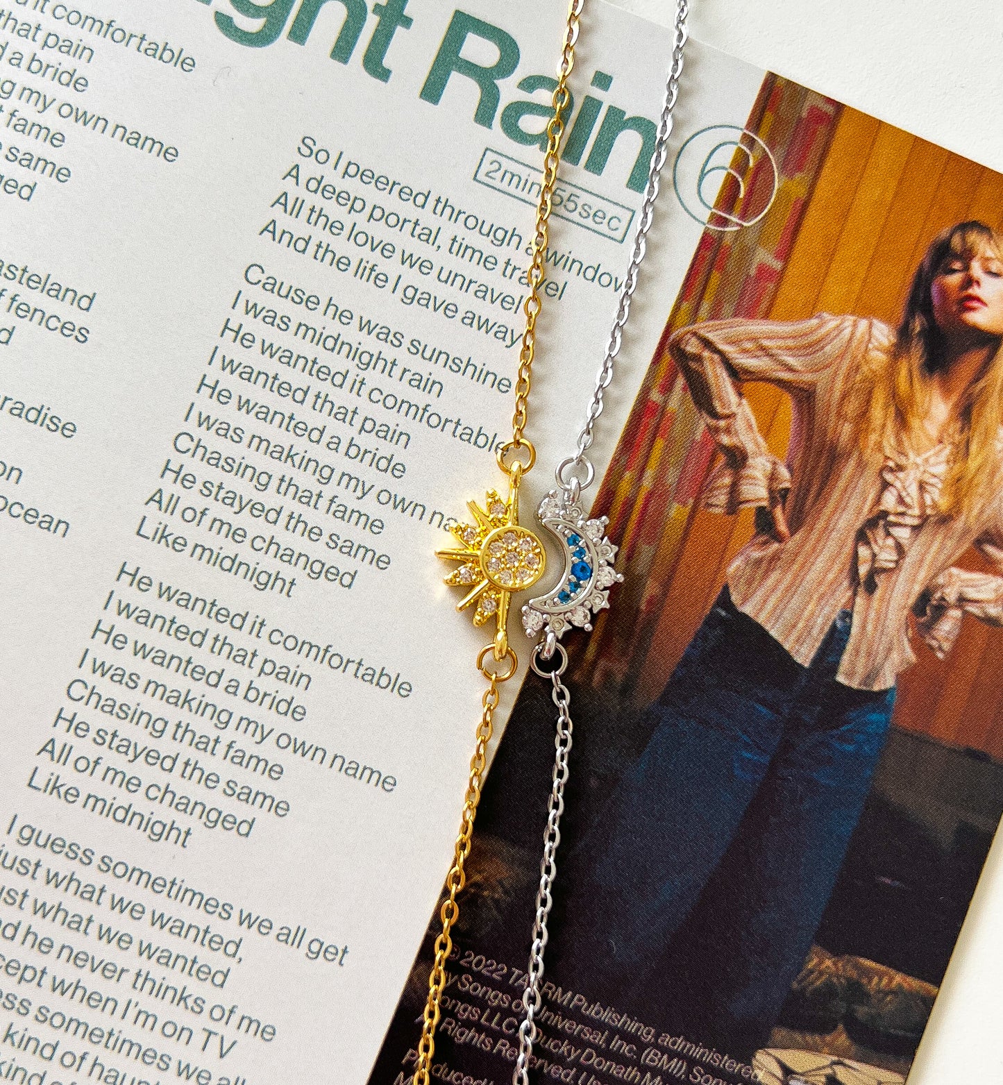 He Was Sunshine, I Was Midnight Rain - Bracelet