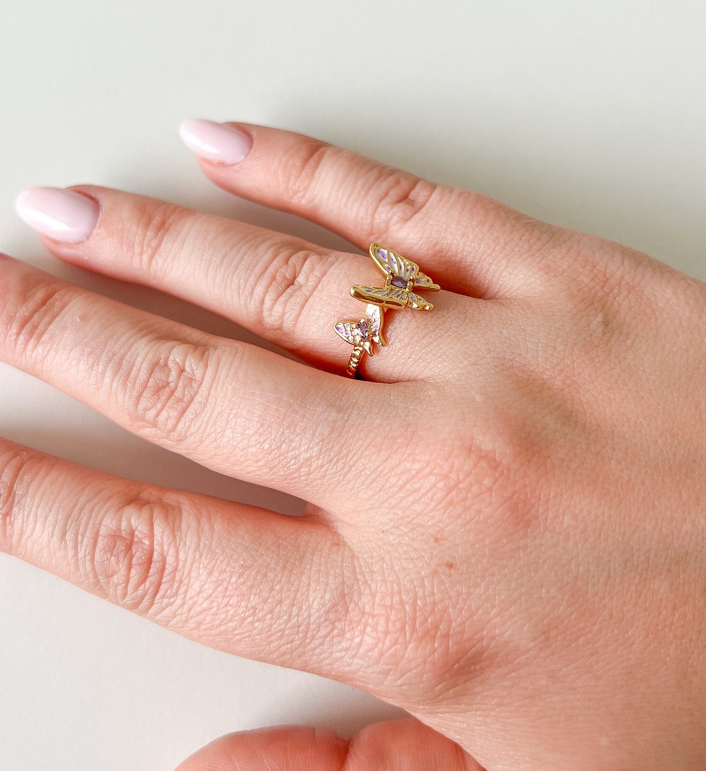 Speak Now - Butterfly Ring Adjustable