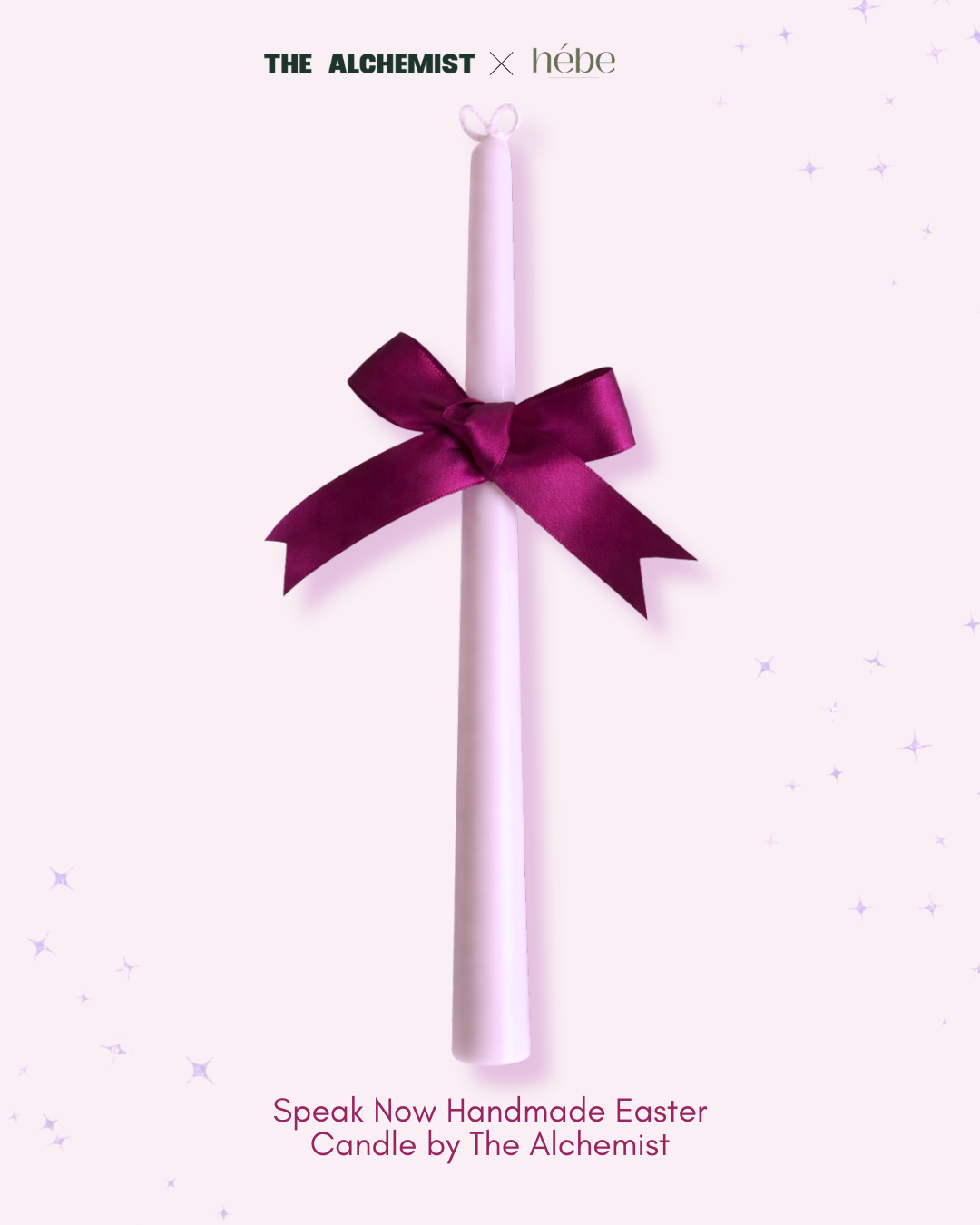 Speak Now- Easter Candle | The Alchemist x Hebe