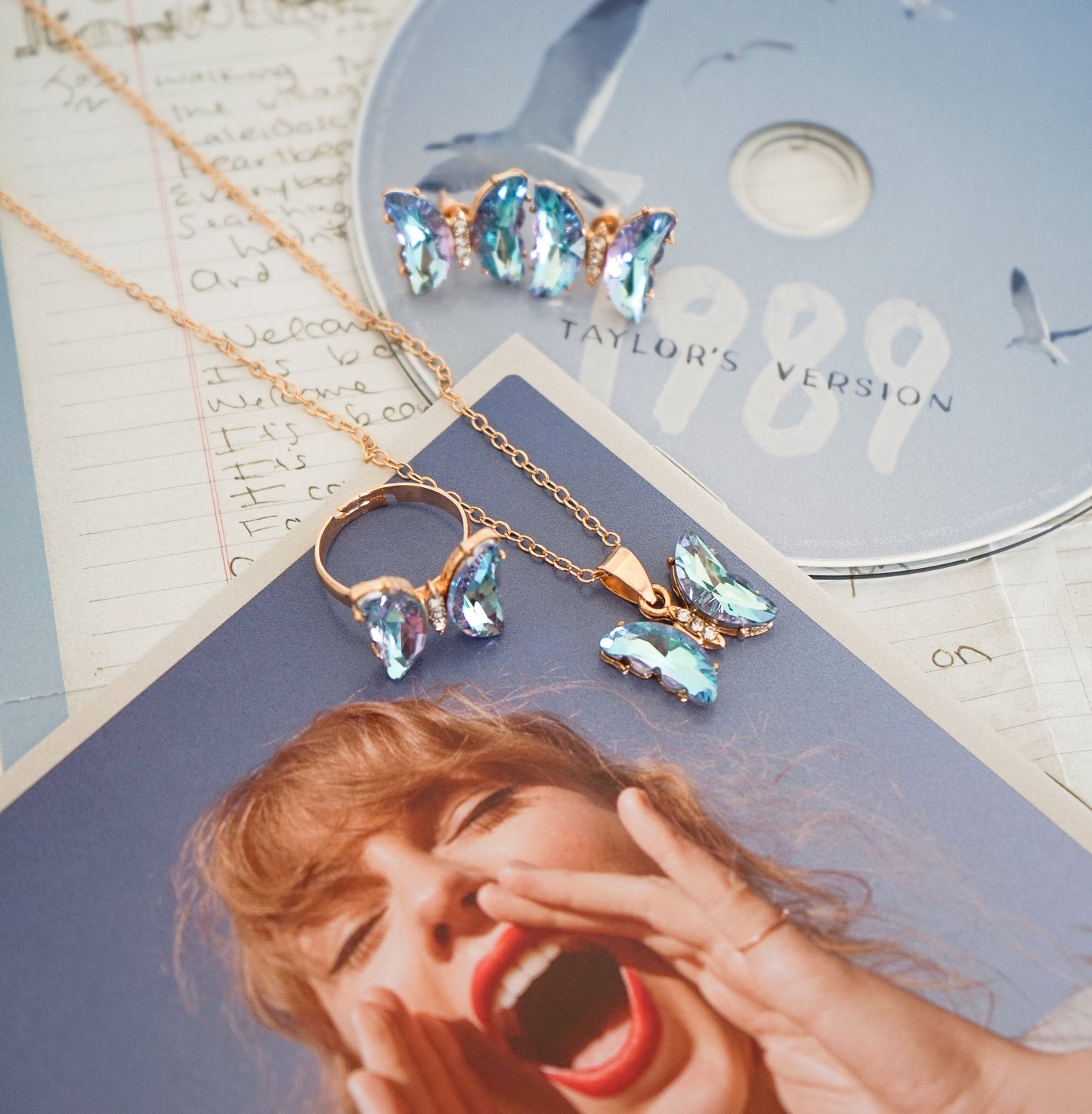 The "Its Gonna Be Forever" Butterfly - Necklace