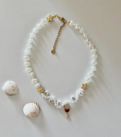 August - Friendship Necklace