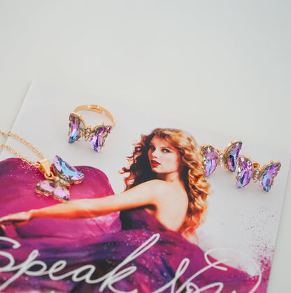 The "Enchanted" Butterfly - Necklace