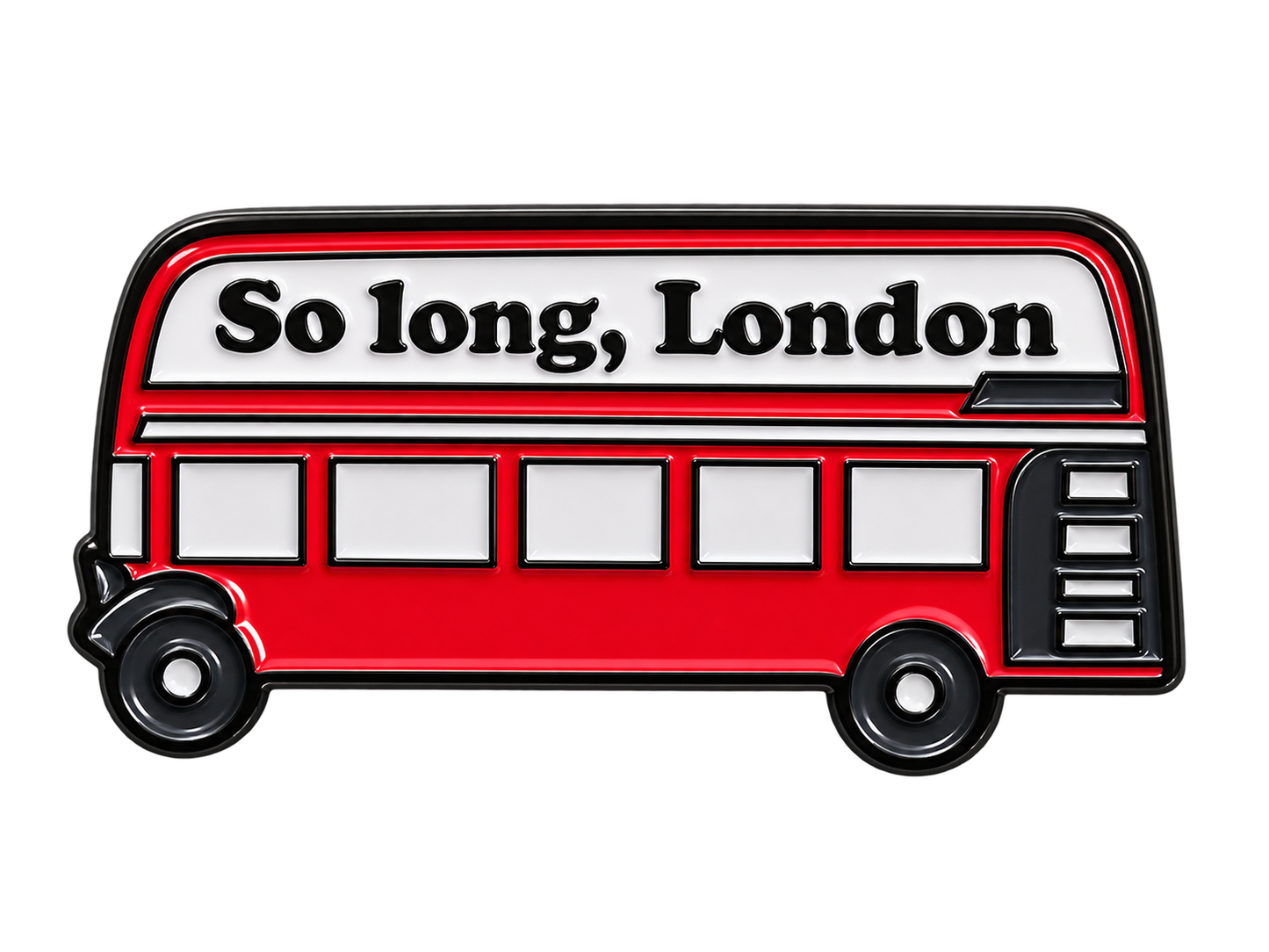 So Long, London - Enamel Pin