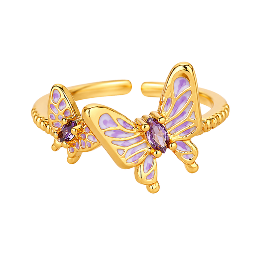 Speak Now - Butterfly Ring Adjustable