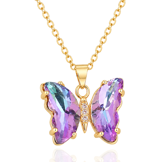 The "Enchanted" Butterfly - Necklace