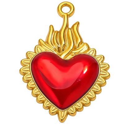 Showgirl's Flaming Heart