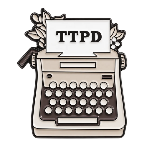 TTPD Typewriter - Enamel Pin